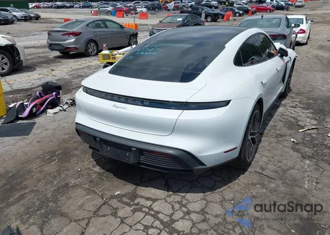 2022 Porsche Taycan z USA, uszkodzony, nr VIN WP0AA2Y18NSA13071